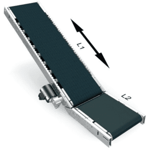 PVC conveyors with booster – roller bedding