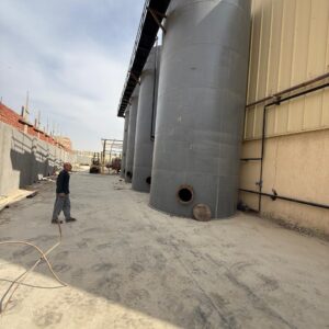 Manufacturing and installation of oil storage tanks for soap making