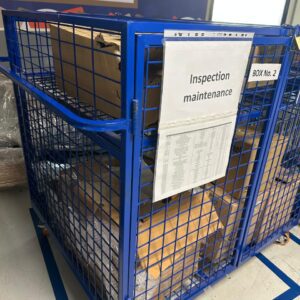 Manufacturing of spare parts transport vehicles